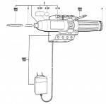 Bosch 0 603 927 103 Psr 3,6 Vs Cordless Screw Driver 3.6 V / Eu Spare Parts